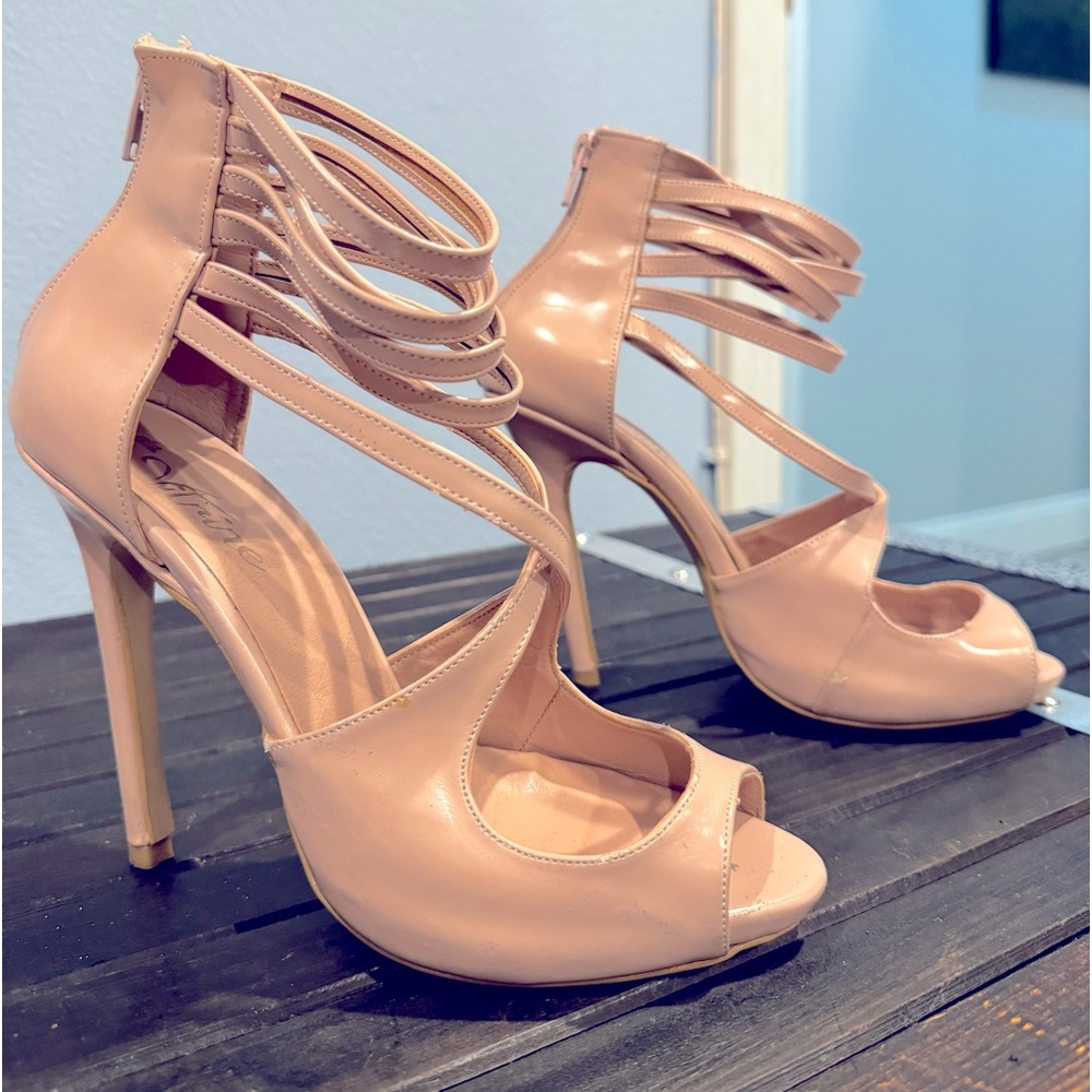 Peach Heels